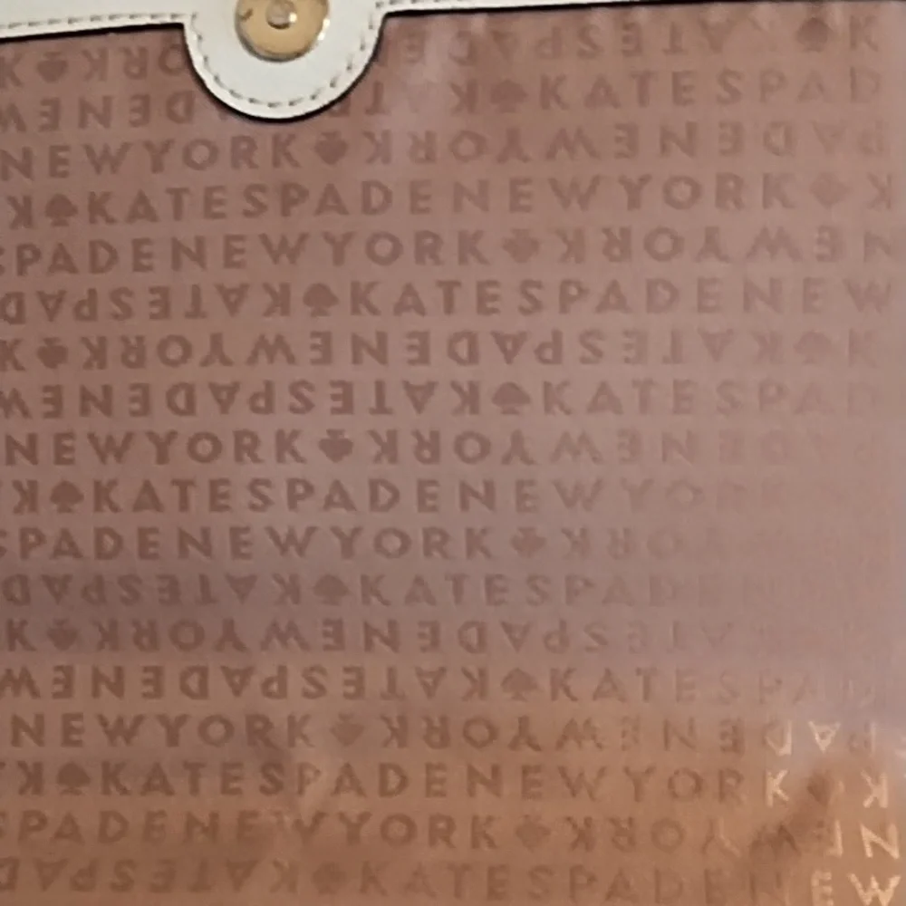 Kate Spade NY White Perforated Bag